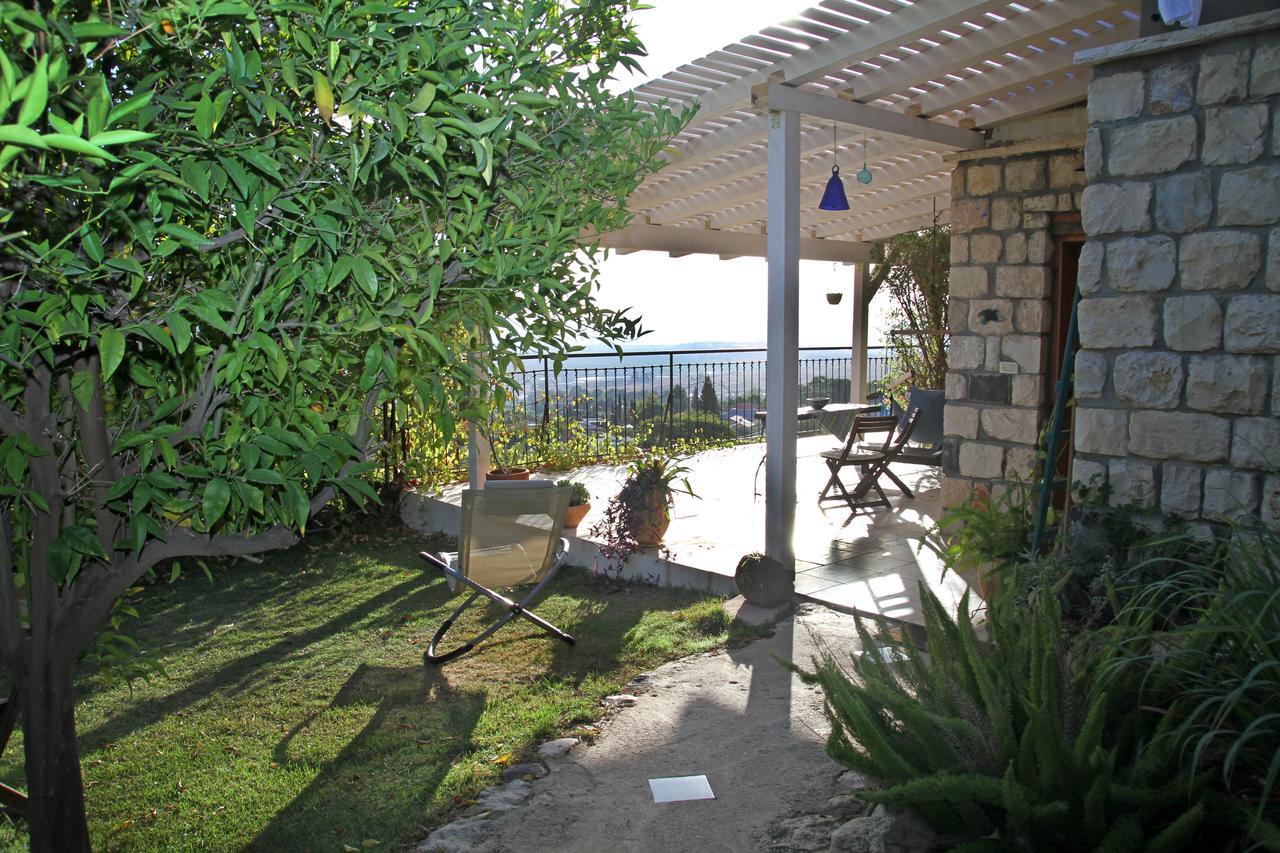 Ferienwohnung Neve Nof Rosch Pina Exterior foto